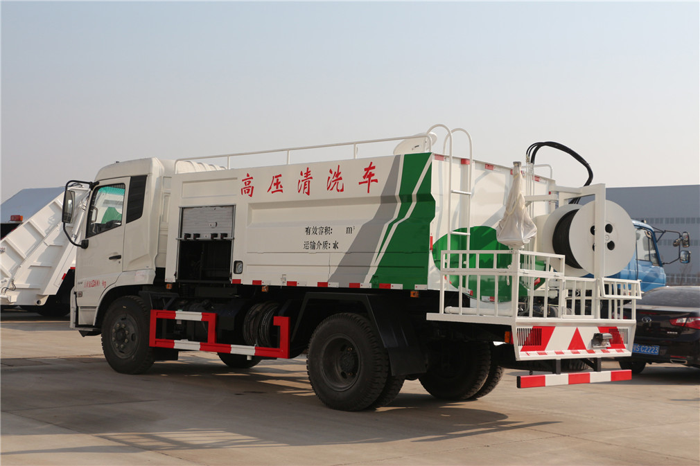 东风天锦10方高压清洗车