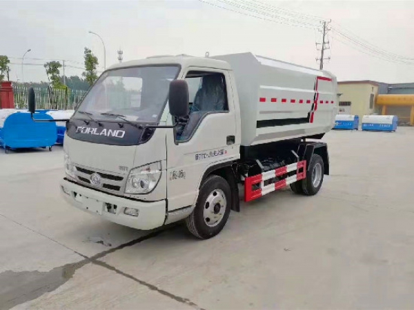 极速糖果威牌CLW5040ZZZB6型自装卸式垃圾车