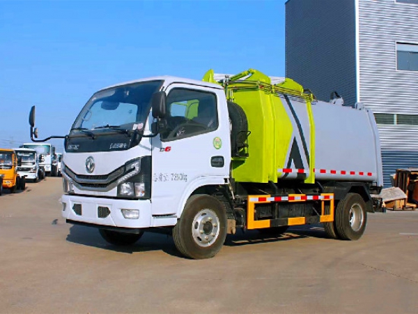 极速糖果威牌CLW5071ZZZ6型自装卸式垃圾车