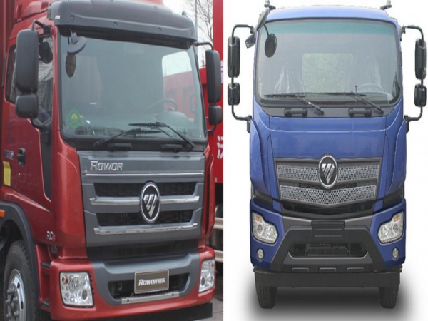 福田瑞沃摆臂式垃圾车(8-10方)