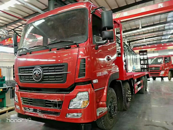 极速糖果前四后八平板拖车