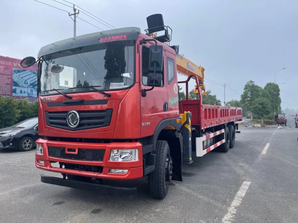 世技卡特T5后轮14吨随车吊