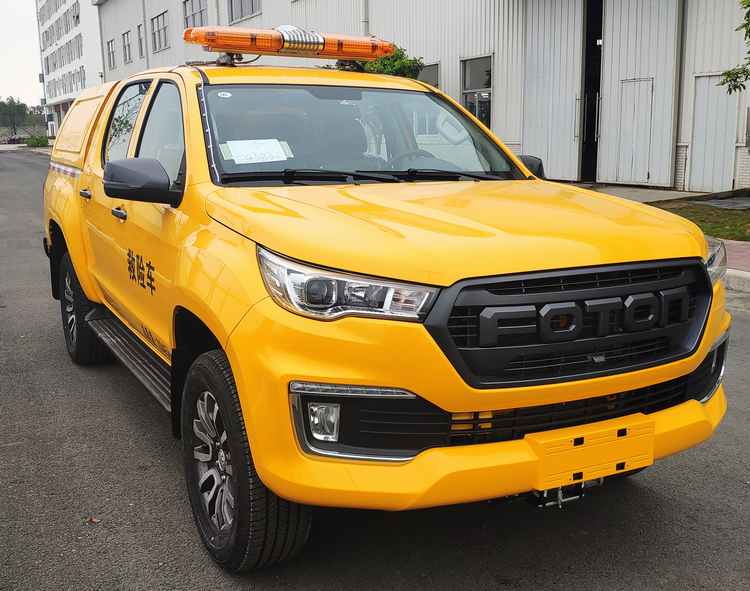 福田1800立方四驱皮卡救险车
