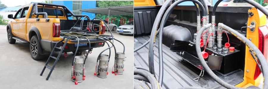 福田1800立方四驱皮卡救险车