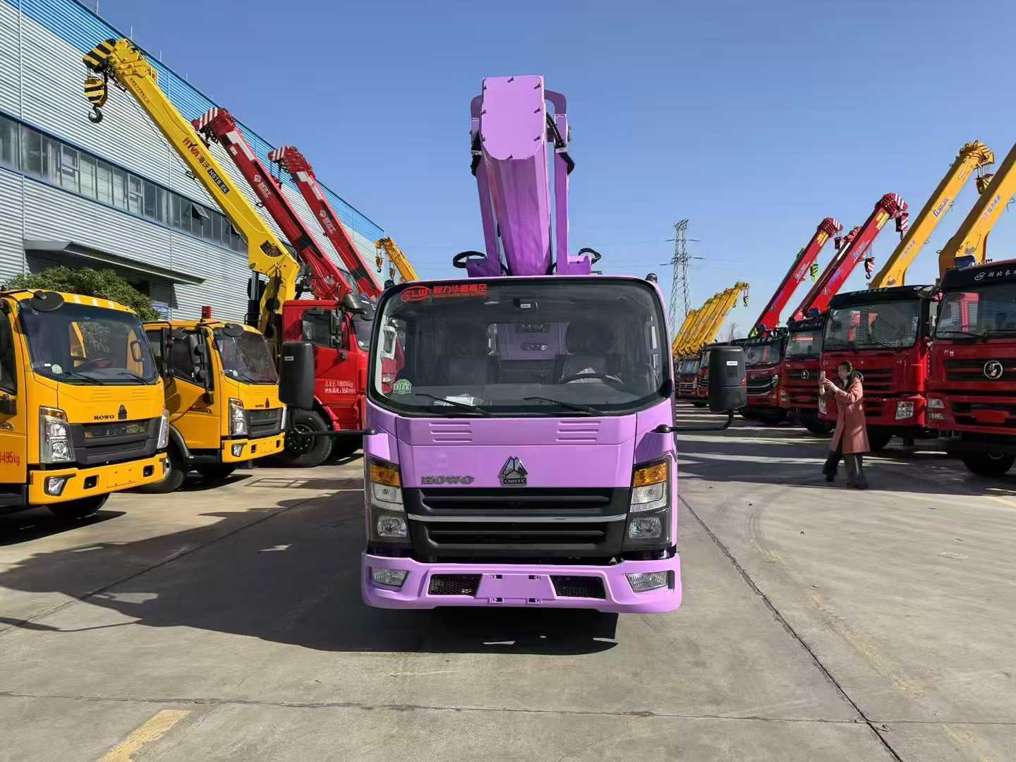 重汽豪沃33米高空作业车